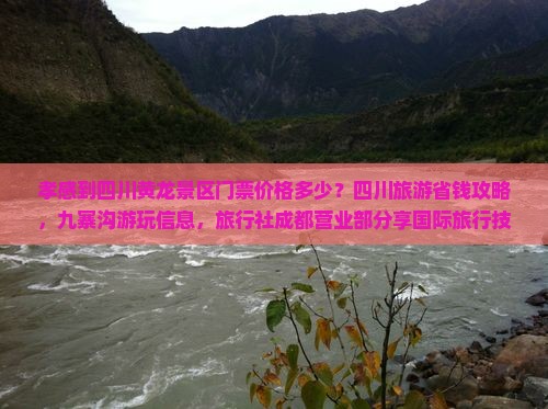 孝感到四川黄龙景区门票价格多少？四川旅游省钱攻略，九寨沟游玩信息，旅行社成都营业部分享国际旅行技巧