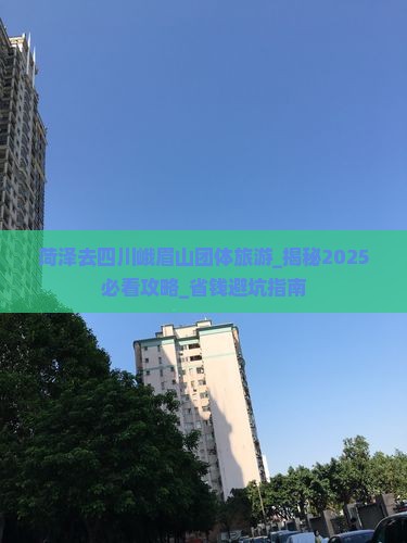 菏泽去四川峨眉山团体旅游