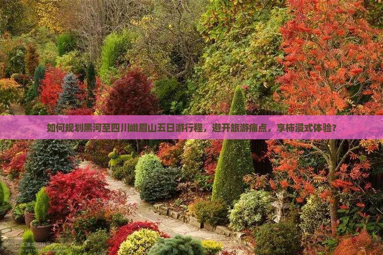 如何规划黑河至四川峨眉山五日游行程，避开旅游痛点，享柿浸式体验？