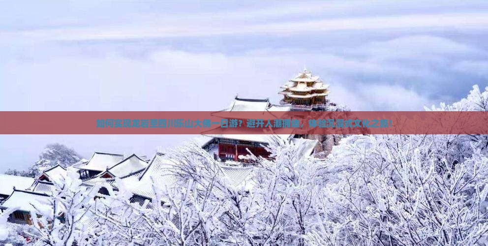 如何实现龙岩至四川乐山大佛一日游？避开人潮拥堵，体验沉浸式文化之旅！