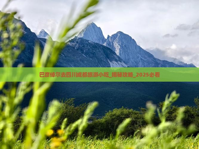 巴彦倬尔去四川成都旅游小吃