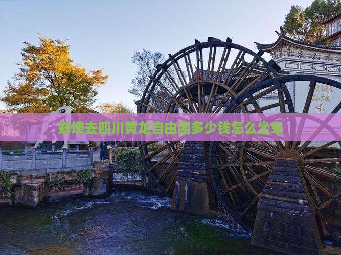 蚌埠去四川黄龙自由团