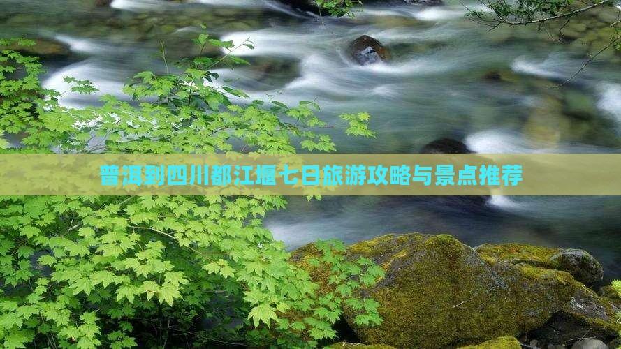 普洱去四川都江堰七日游
