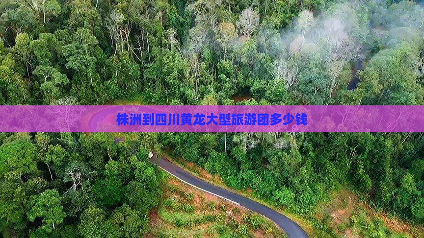 株洲到四川黄龙大型旅游团