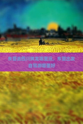 东营去四川黄龙哪里玩