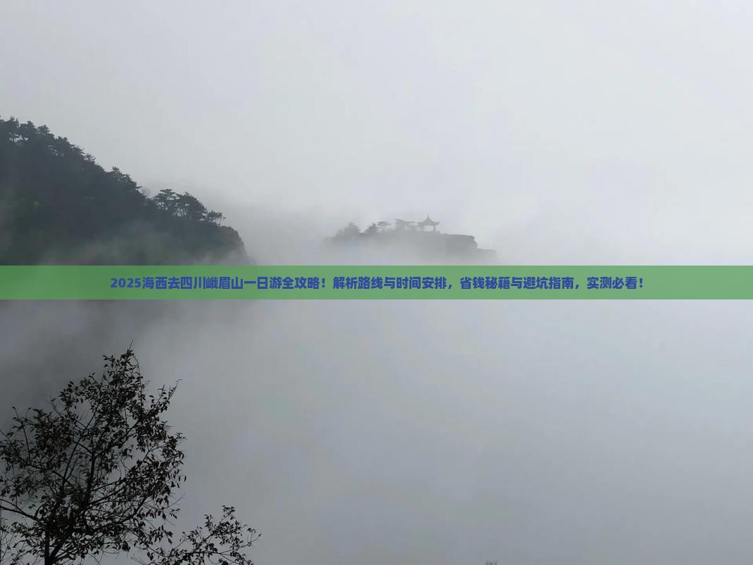 海西去四川峨眉山一日