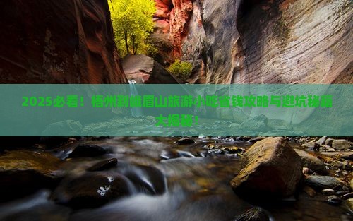 梧州到四川峨眉山旅游小吃