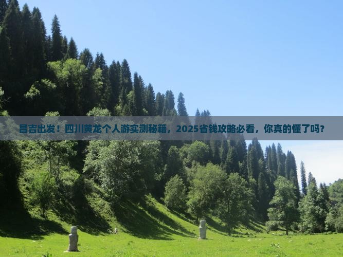 昌吉去四川黄龙个人游