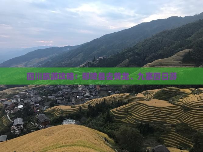 鄢陵县去四川黄龙四日游