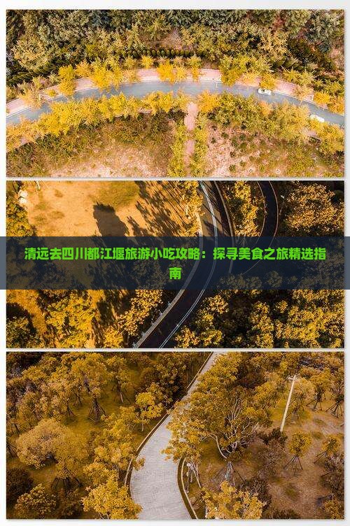 清远去四川都江堰旅游小吃攻略：探寻美食之旅精选指南