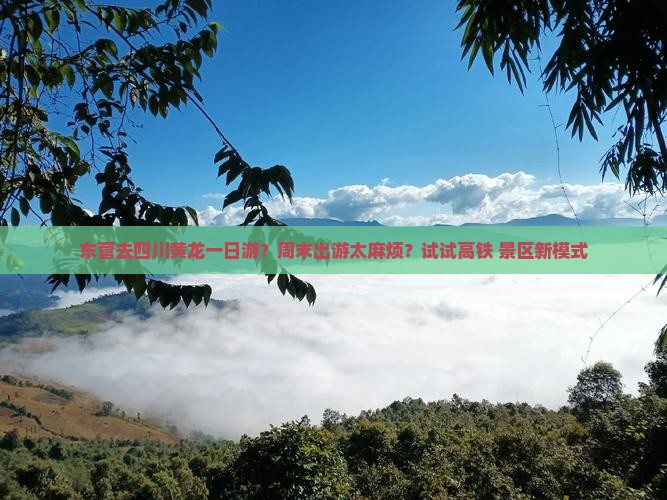 东营去四川黄龙一日游？周末出游太麻烦？试试高铁+景区新模式