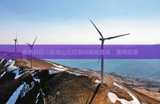 泰州到四川青城山三日游攻略及路线、费用指南