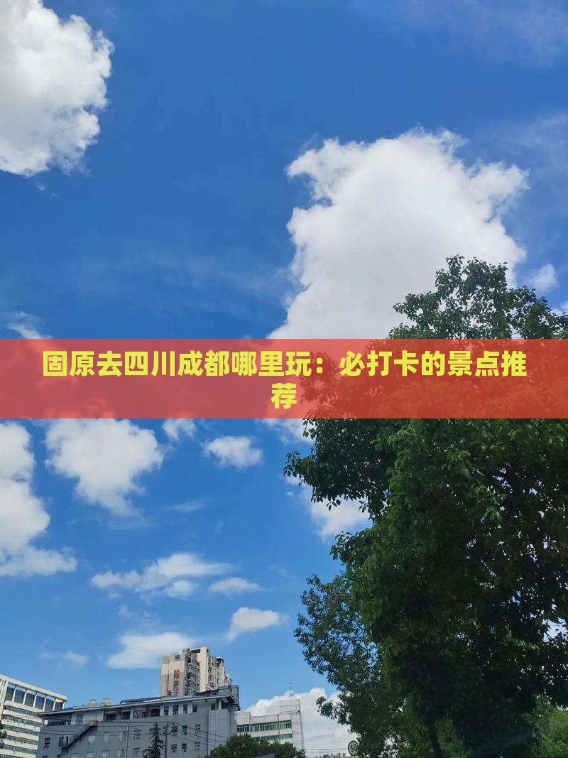 固原去四川成都哪里玩：必打卡的景点推荐