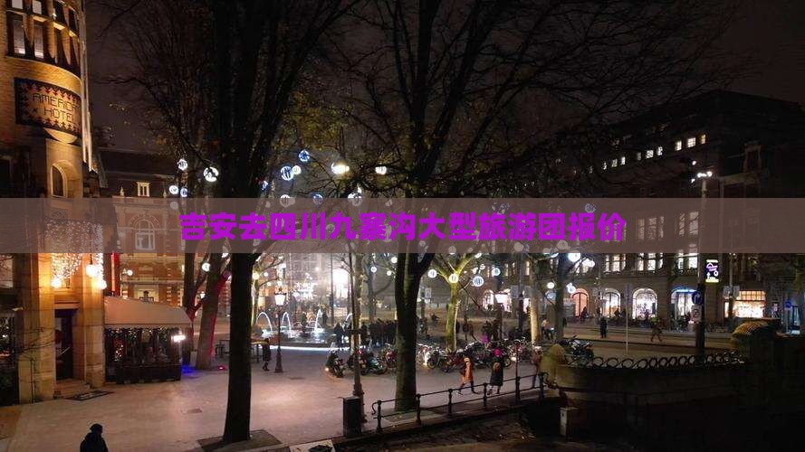 吉安去四川九寨沟大型旅游团报价