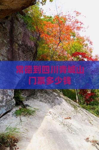 常德到四川青城山门票