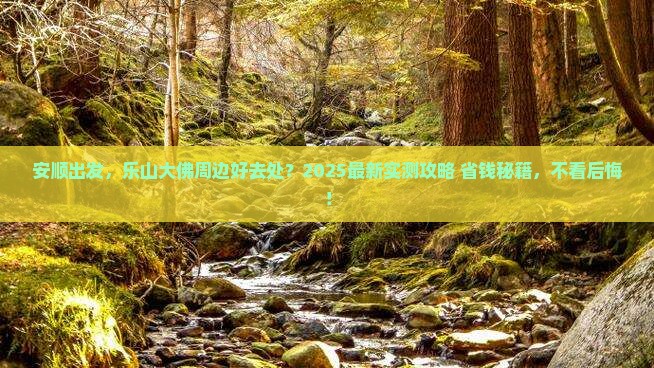 安顺去四川乐山大佛哪里玩