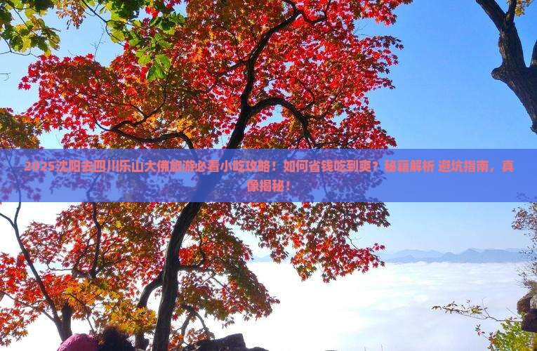 沈阳去四川乐山大佛旅游小吃