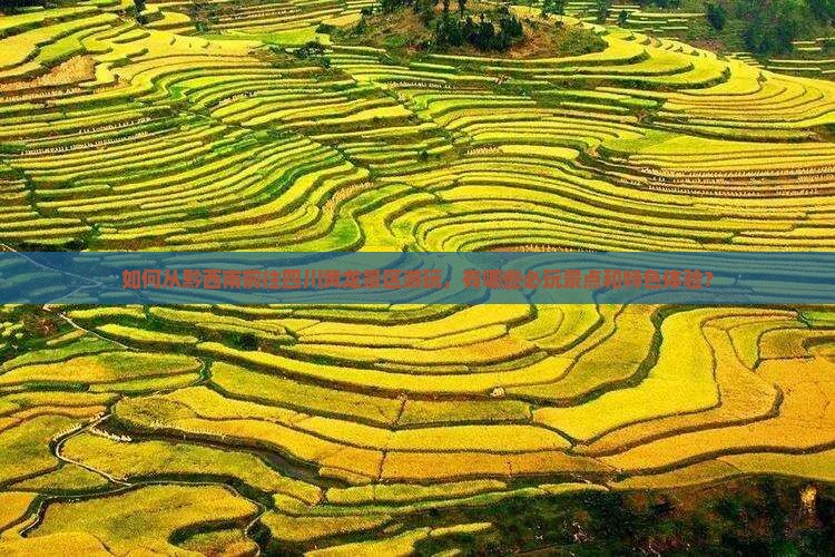 如何从黔西南前往四川黄龙景区游玩，有哪些必玩景点和特色体验？