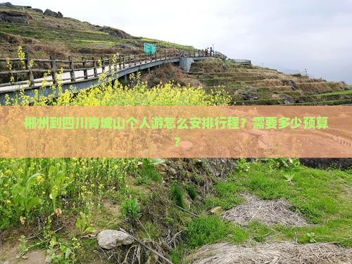 郴州到四川青城山个人游怎么安排行程？需要多少预算？