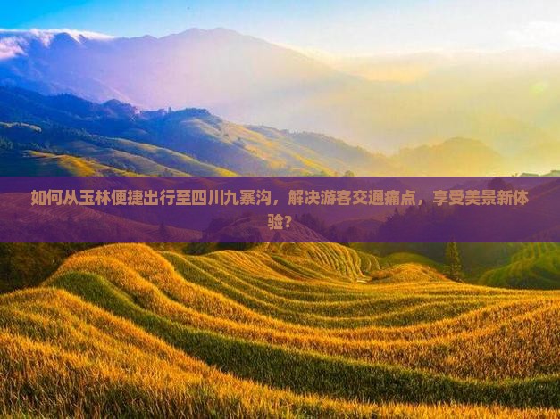 如何从玉林便捷出行至四川九寨沟，解决游客交通痛点，享受美景新体验？