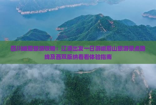 四川峨眉旅游攻略：辽源出发一日游峨眉山旅游景点路线及西双版纳看看体验指南