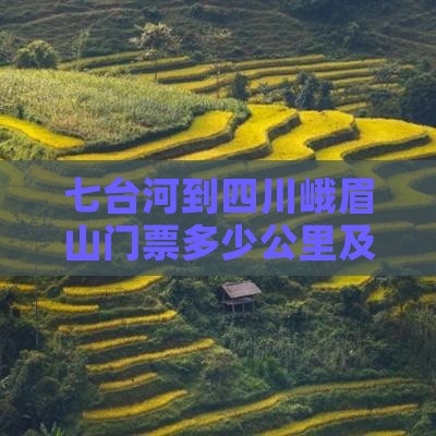 七台河到四川峨眉山门票多少公里及交通方式