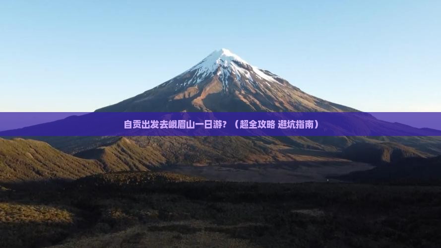 自贡去四川峨眉山一日 自贡去四川峨眉山一日
