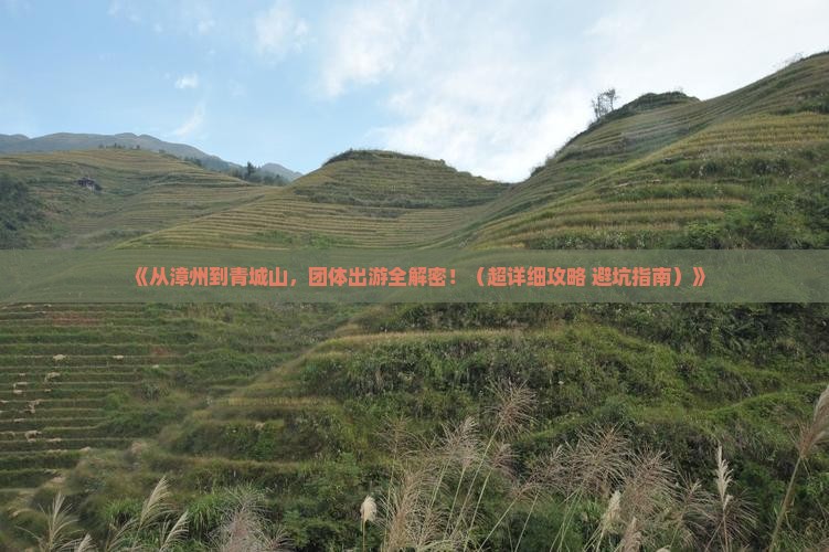 漳州去四川青城山团体旅游