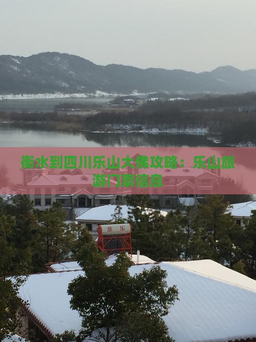 衡水到四川乐山大佛门票