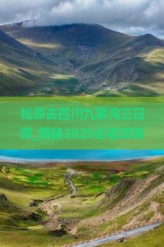 松原去四川九寨沟三日游