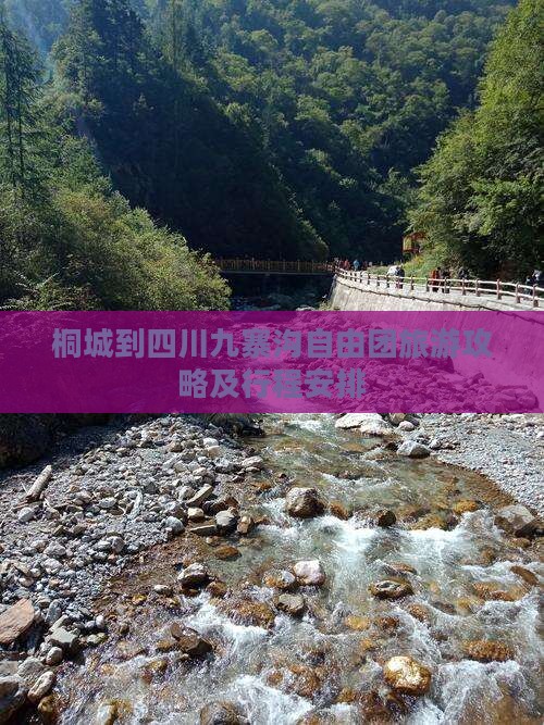 桐城到四川九寨沟自由团