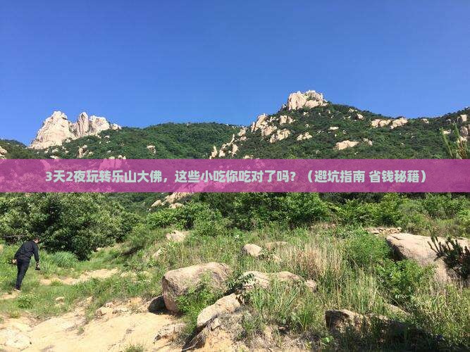 端午节去四川乐山大佛旅游小吃