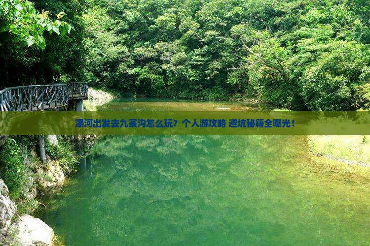 漯河去四川九寨沟个人游