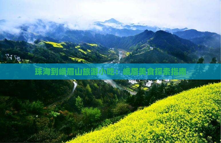 珠海到四川峨眉山旅游小吃