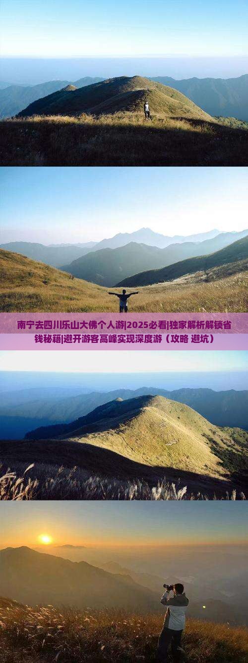 南宁去四川乐山大佛个人游