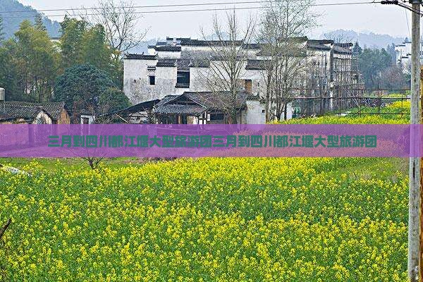 三月到四川都江堰大型旅游团