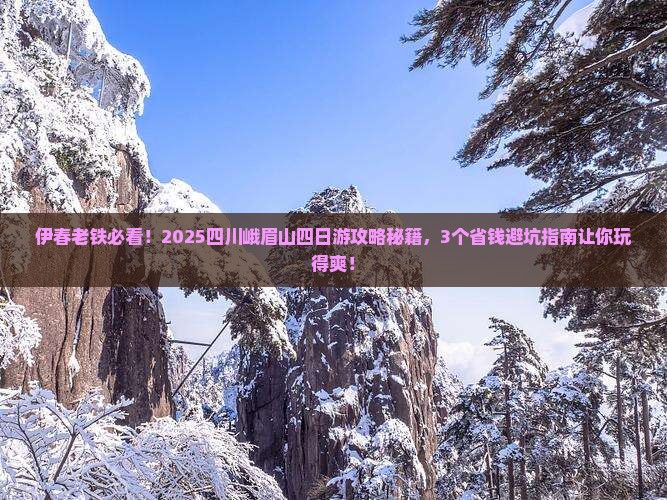 伊春到四川峨眉山四日游
