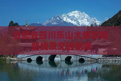 合肥去四川乐山大佛攻略