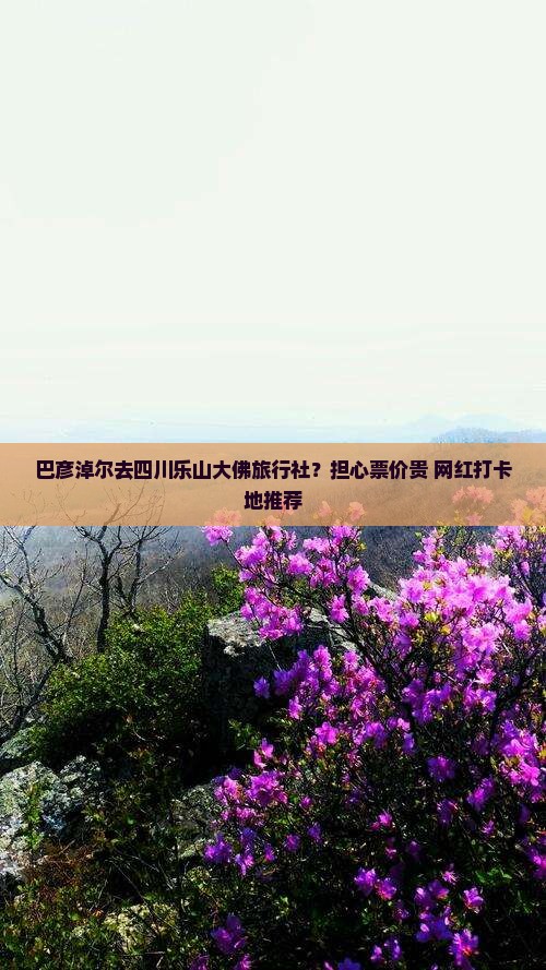 巴彦淖尔去四川乐山大佛旅行社？担心票价贵+网红打卡地推荐