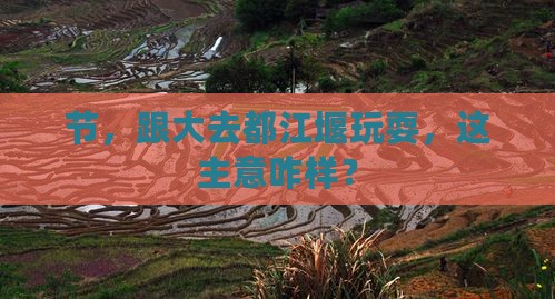 节，跟大去都江堰玩耍，这主意咋样？