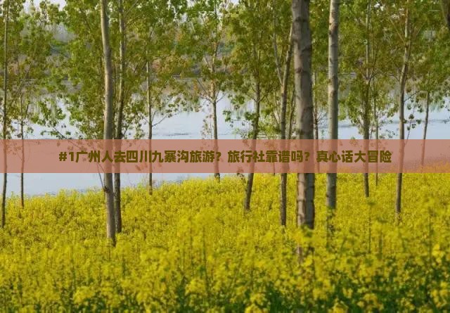 #1广州人去四川九寨沟旅游？旅行社靠谱吗？真心话大冒险