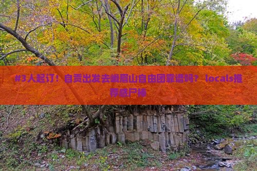 #3人起订！自贡出发去峨眉山自由团靠谱吗？ locals推荐感尸棒