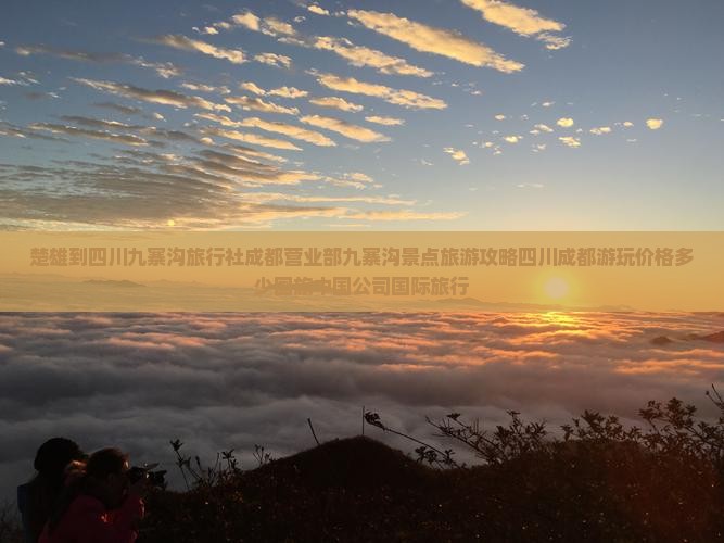 楚雄到四川九寨沟旅行社成都营业部九寨沟景点旅游攻略四川成都游玩价格多少国旅中国公司国际旅行
