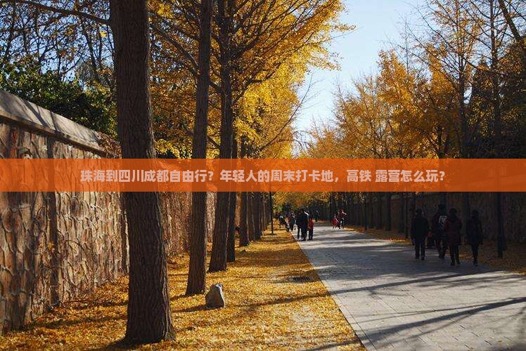 珠海到四川成都自由行？年轻人的周末打卡地，高铁+露营怎么玩？