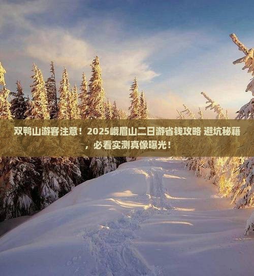 双鸭山去四川峨眉山二日游