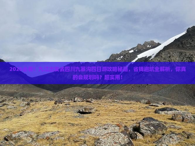 九江去四川九寨沟四日游
