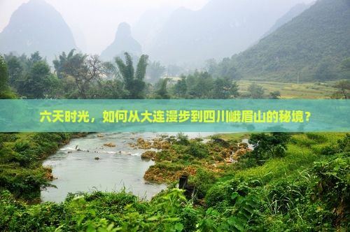 六天时光，如何从大连漫步到四川峨眉山的秘境？
