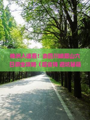 株洲去四川峨眉山六日游
