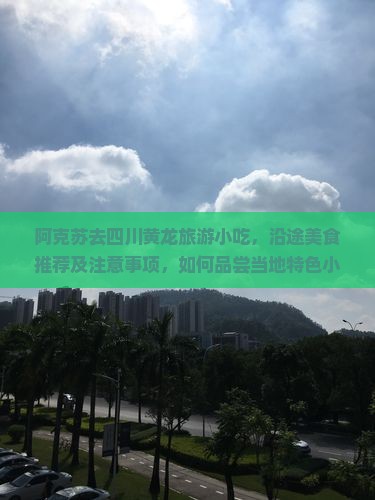 阿克苏去四川黄龙旅游小吃