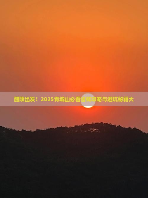 醴陵去四川青城山旅行社